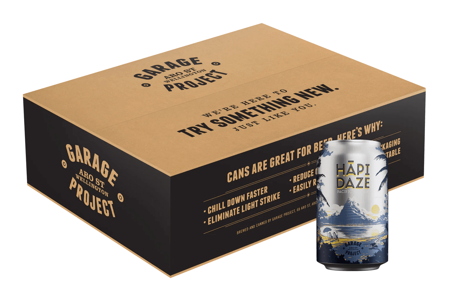 G.P. Hapi Daze Pacific Pale Ale 6x330ml 4.6% image 1
