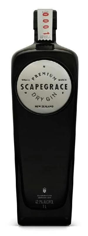 Scapegrace NZ Silver Dry Gin 42.2% 1L
