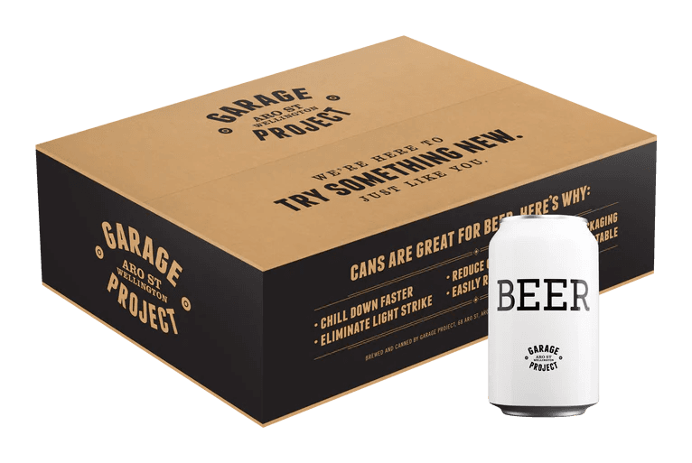 Garage Project "BEER" NZ Pilsner 6x330ml 4.0% image 1