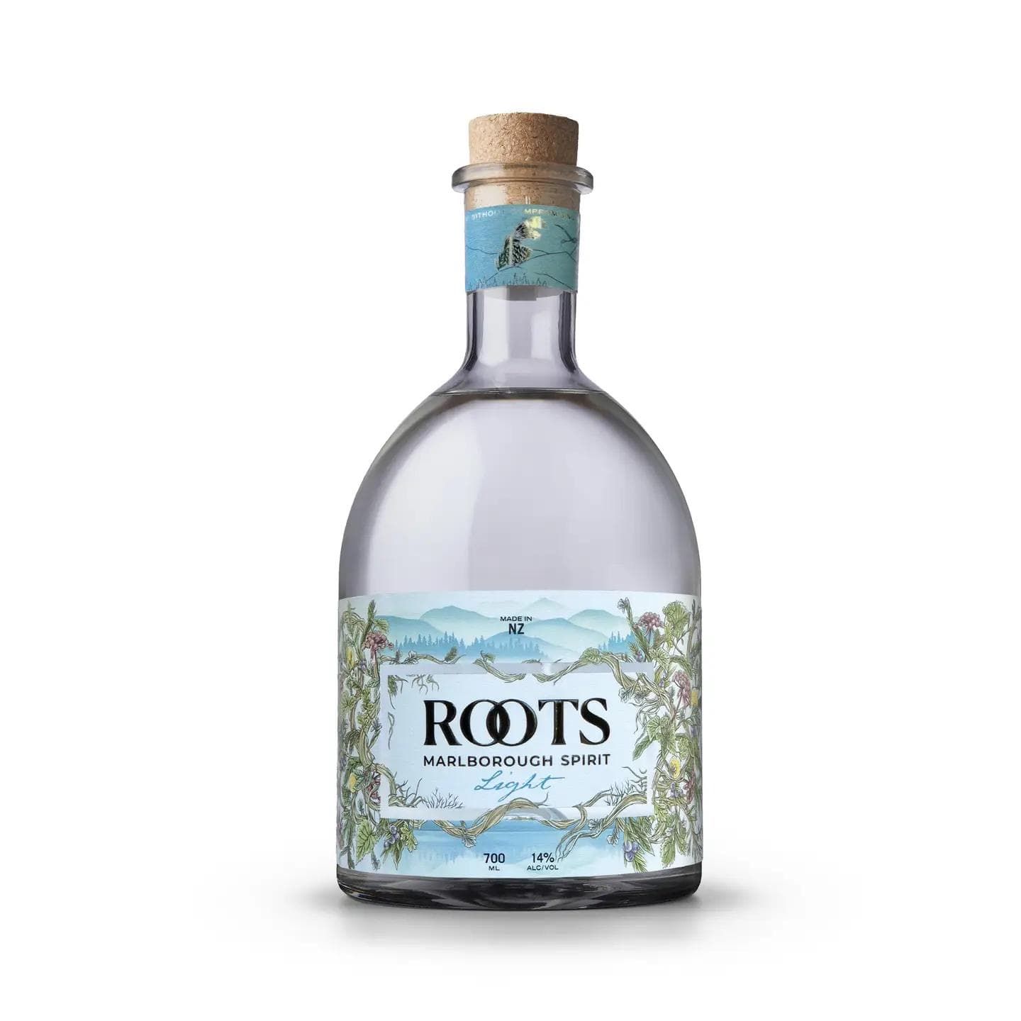Roots 'Light' Marlborough NZ Gin 700ml 14%