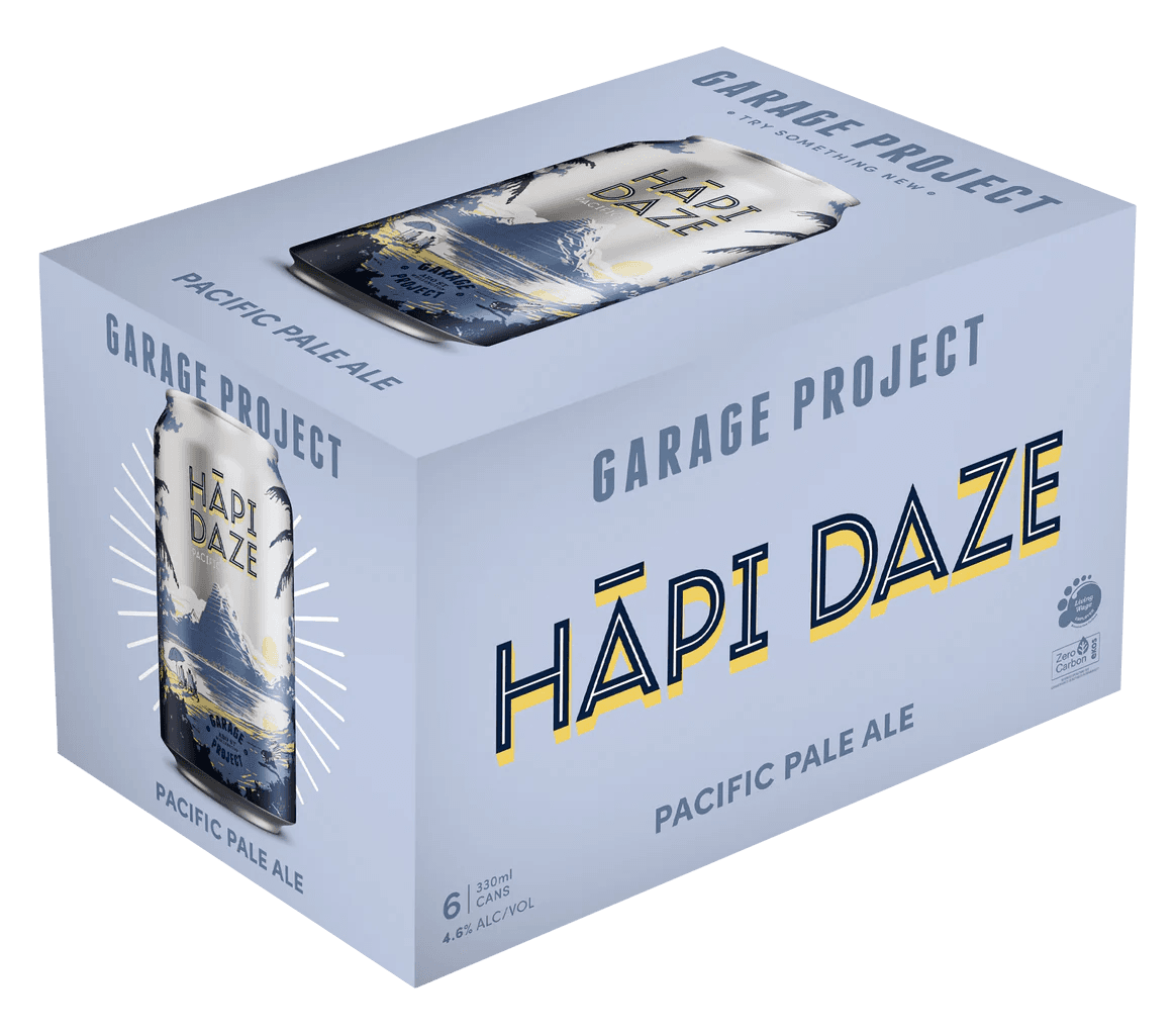 G.P. Hapi Daze Pacific Pale Ale 6x330ml 4.6%