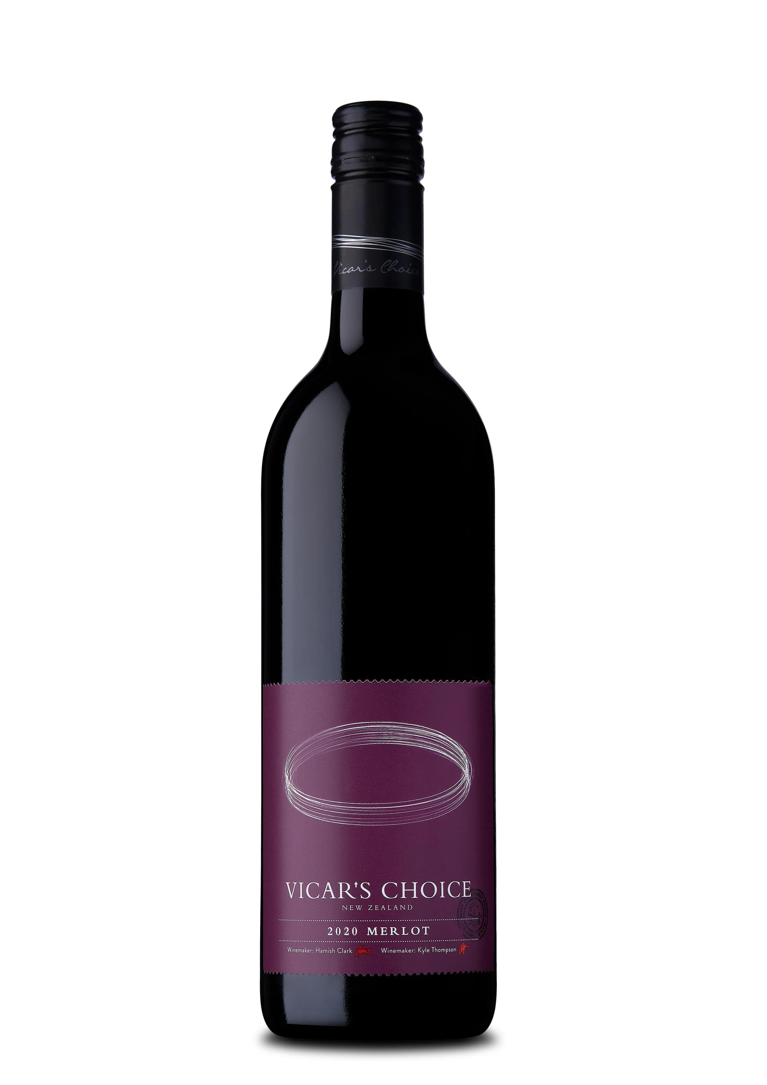 Saint Clair Vicars Choice Range Merlot 2022 750ml